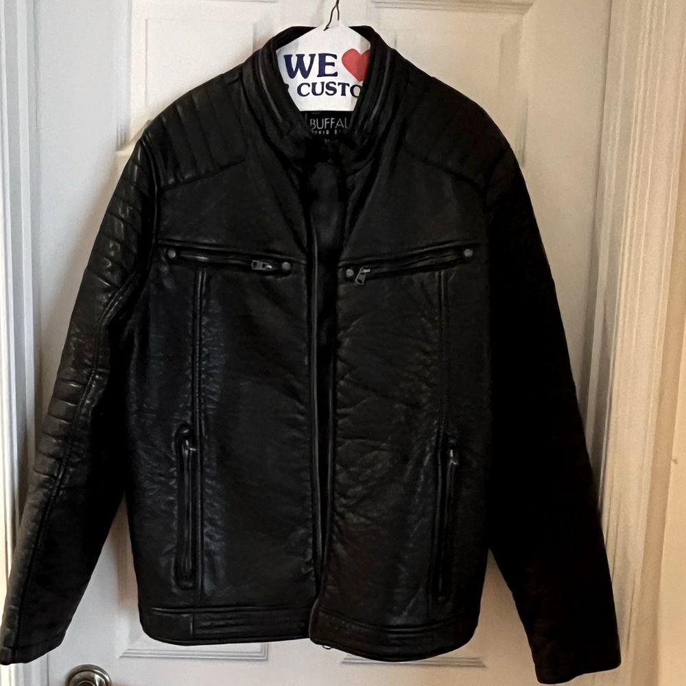 Men’s Buffalo Bitton Leather Jacket